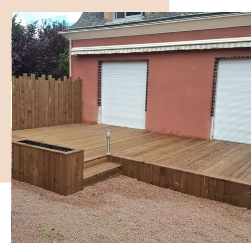 Terrasses bois Loudun, Terrasses bois Thouars, Terrasses bois Saumur, Terrasses bois Chinon, Terrasses bois Tours